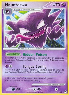 Haunter (41), Arceus
