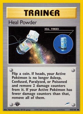 Heal Powder, Neo Destiny