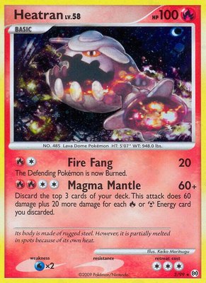 Heatran, Arceus