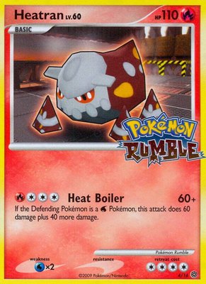 Heatran, Rumble