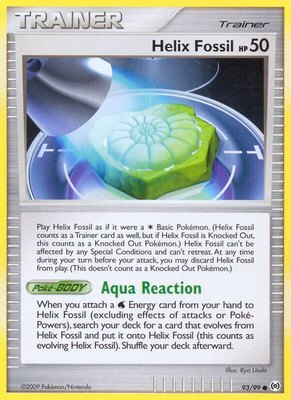 Helix Fossil, Arceus