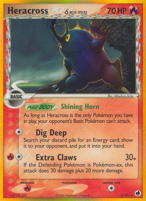 Heracross (Delta Species), EX Dragon Frontiers