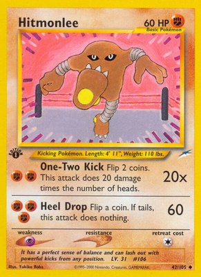 Hitmonlee, Neo Destiny