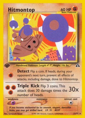 Hitmontop (22), Neo Discovery