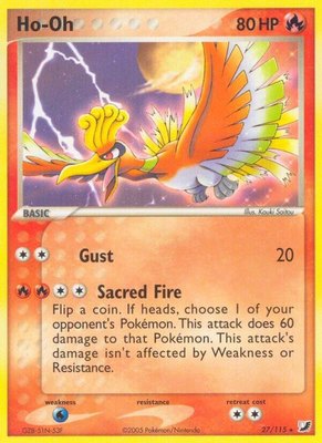 Ho-Oh, EX Unseen Forces