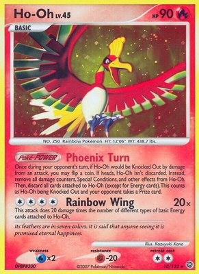 Ho-Oh, Secret Wonders