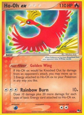 Ho-Oh ex (Non-Holo), POP Series 3
