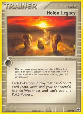 Holon Legacy, EX Dragon Frontiers
