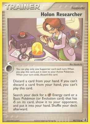 Holon Researcher, EX Delta Species