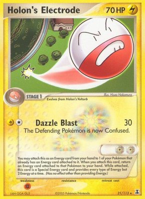 Holon's Electrode, EX Delta Species