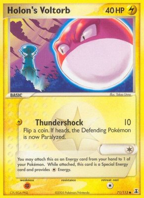 Holon's Voltorb, EX Delta Species