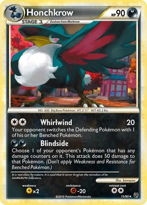 Honchkrow (15), Undaunted