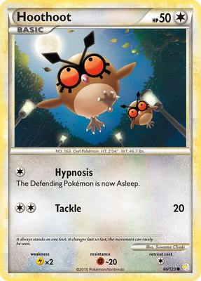 Hoothoot, HeartGold SoulSilver