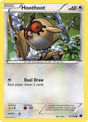 Hoothoot, Plasma Freeze