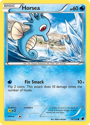 Horsea, Plasma Freeze