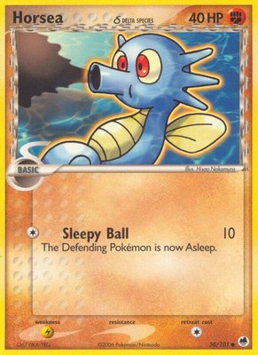 Horsea (Delta Species), EX Dragon Frontiers