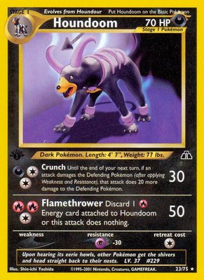 Houndoom (23), Neo Discovery