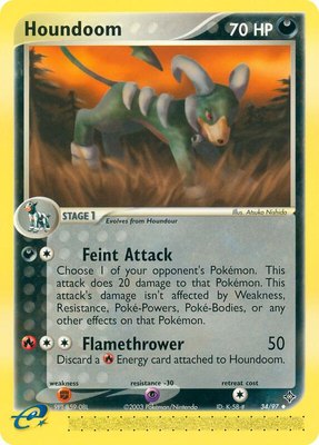 Houndoom, EX Dragon
