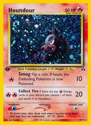 Houndour (5), Neo Discovery
