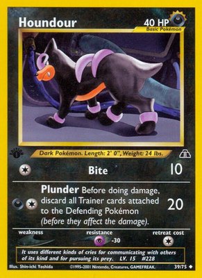 Houndour (39), Neo Discovery