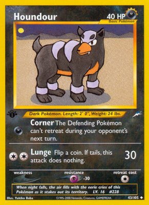 Houndour, Neo Destiny