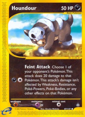Houndour (87), Aquapolis