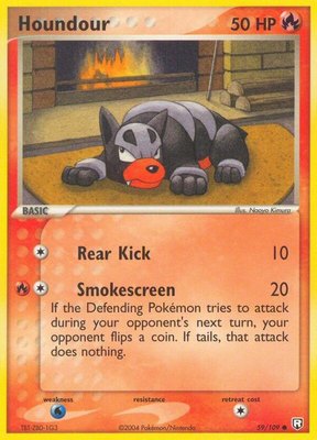 Houndour, EX Team Rocket Returns