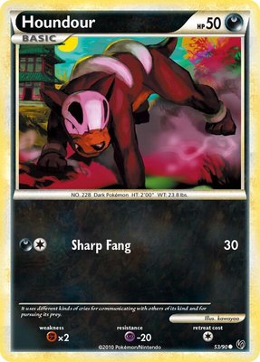 Houndour (53), Undaunted