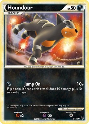 Houndour (54), Undaunted