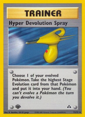 Hyper Devolution Spray, Neo Discovery