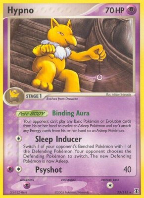 Hypno, EX Delta Species