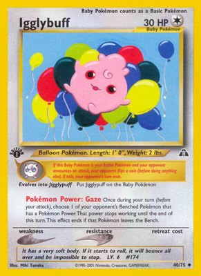 Igglybuff, Neo Discovery