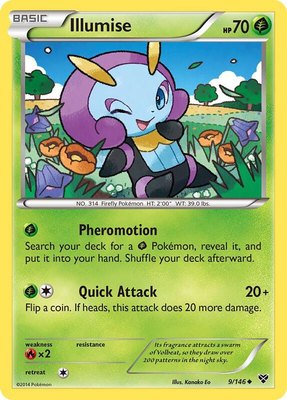 Illumise, XY Base Set
