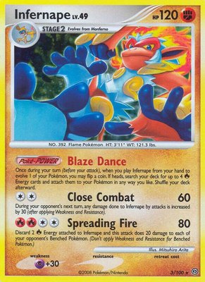 Infernape, Stormfront