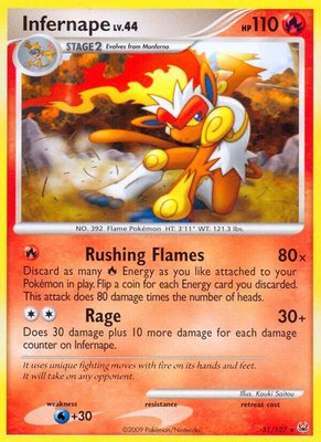 Infernape, Platinum