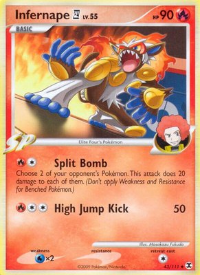 Infernape E4, Rising Rivals