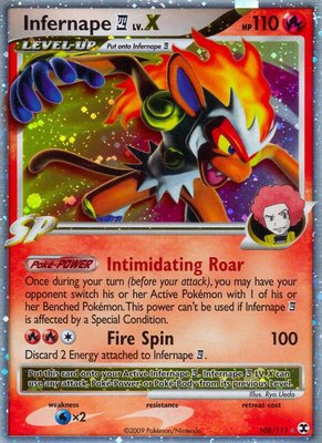 Infernape E4 Lv.X, Rising Rivals