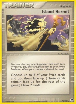 Island Hermit, EX Dragon Frontiers