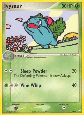 Ivysaur, EX Crystal Guardians