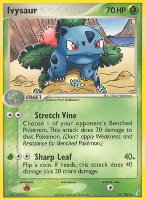 Ivysaur, EX Crystal Guardians