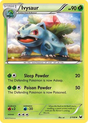 Ivysaur, Dark Explorers
