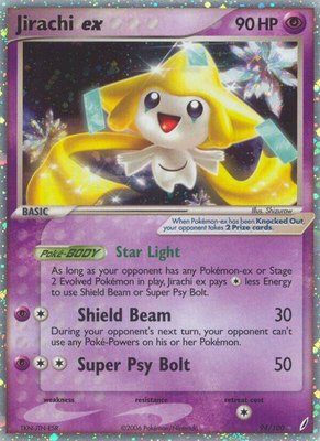 Jirachi ex, EX Crystal Guardians