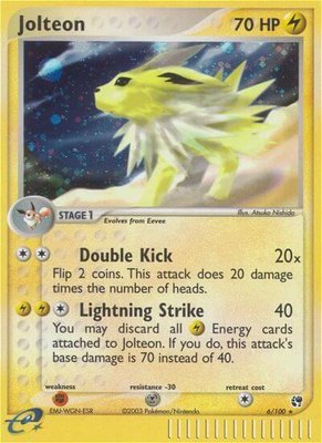 Jolteon, EX Sandstorm