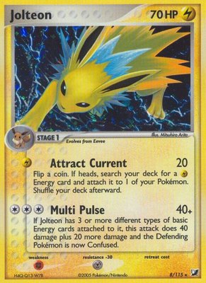 Jolteon, EX Unseen Forces