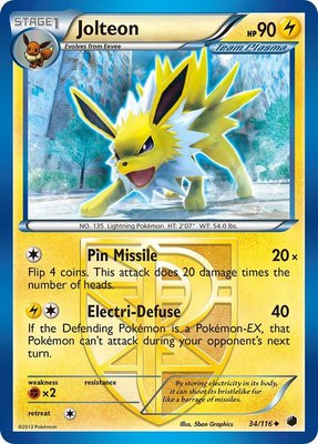 Jolteon (Team Plasma), Plasma Freeze