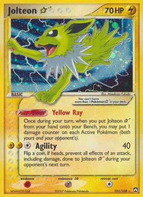 Jolteon Star, EX Power Keepers