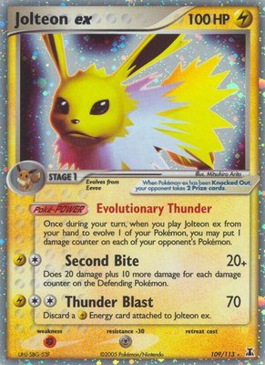 Jolteon ex, EX Delta Species