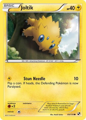 Joltik (44), Black and White