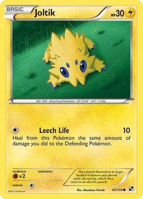 Joltik (45), Black and White