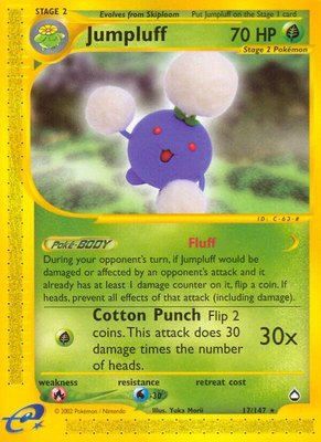 Jumpluff, Aquapolis